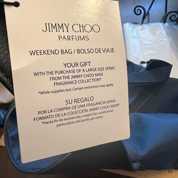 Jimmy Choo Parfums NWT weekend nylon weekend duffle bag. Travel. Weekends. - Picture 7 of 10